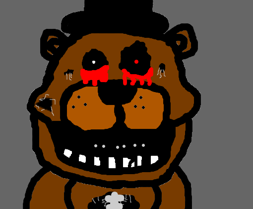 Freddy- FNaF 1 - Desenho de otwiixmuted - Gartic