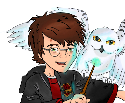 Harry Potter Desenho De Guiakio Gartic 