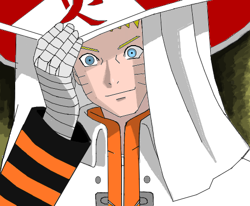 Naruto Hokage - Desenho de feedback_123 - Gartic