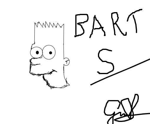 Bart passando fome