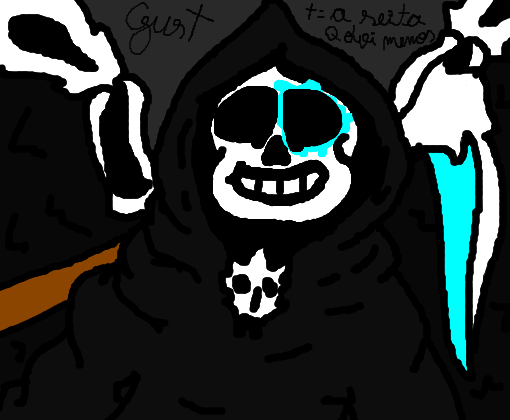 Reaper sans - Desenho de error_sans_br - Gartic