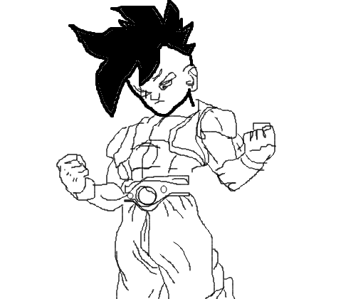 Goku Dragon ball - Desenho de eduardobrdohg2 - Gartic