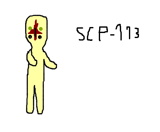 SCP 173 - Desenho de hanehamilton - Gartic