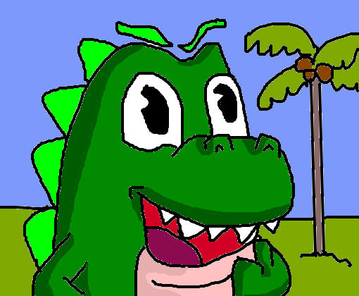 O bom dinossauro - Desenho de reecy - Gartic
