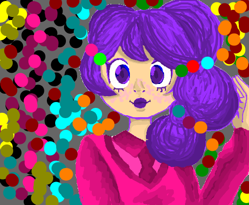 Violett balls