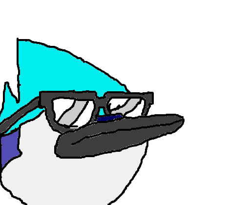 Mordecai com oculos
