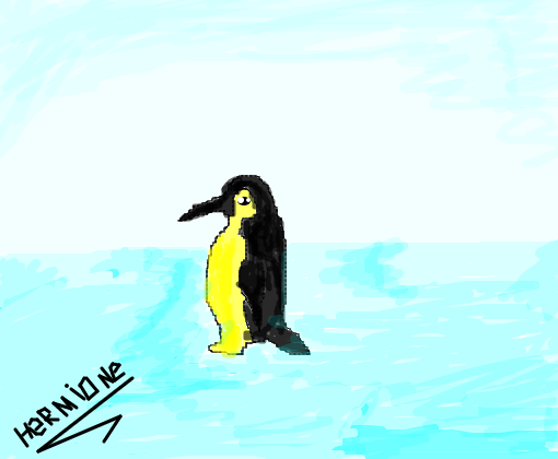 Pinguim no gelo