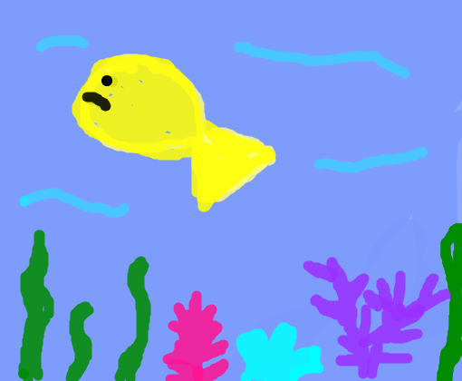 peixinho amarelinho