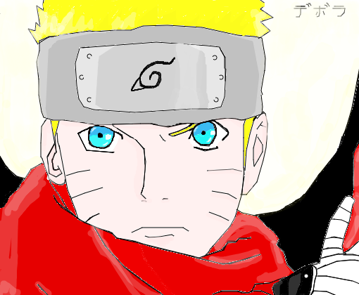 Naruto c/ selo liberado - Desenho de caah_ariane - Gartic