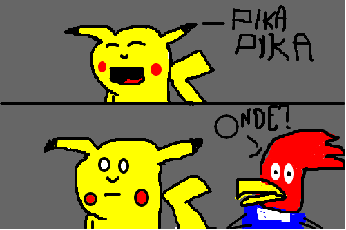 Alguns nomes de fusões engraçados com o Pikachu