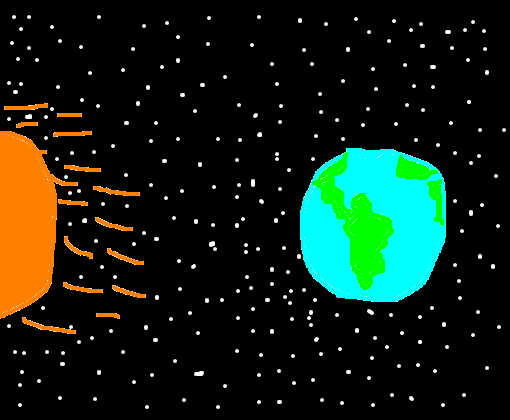 O Sol e a Terra