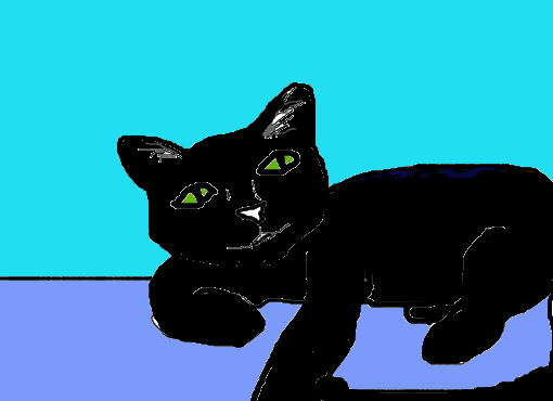 GATO PRETO - Desenho de gasoline00 - Gartic