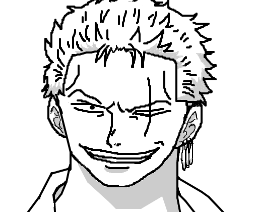 desenhar zoro