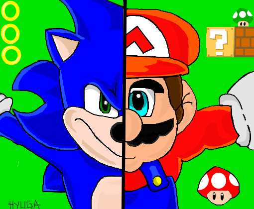 Sonic - VS - Mario