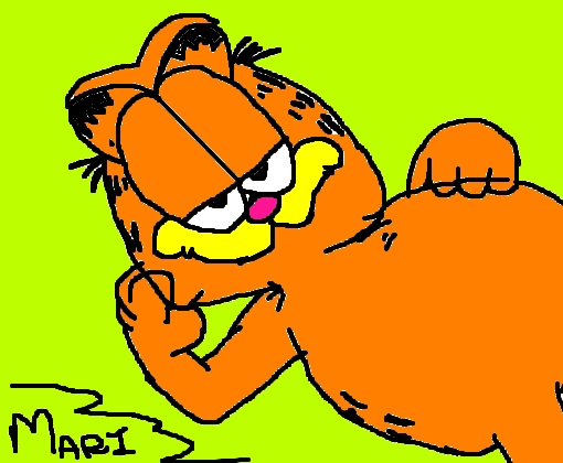 Garfield pra mari