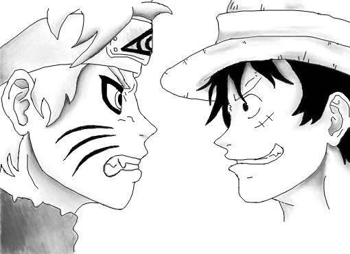 Naruto vs Luffy