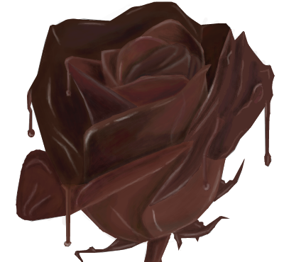 flor de chocolate p/ Júlia *-* minha goida - Desenho de igorgarcia - Gartic