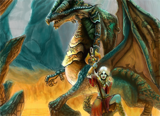 O dragão e a guerreira