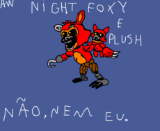 aw night foxy e plush
