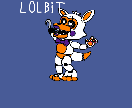 Lolbit - FNAF World - Pixel Art | Postcard