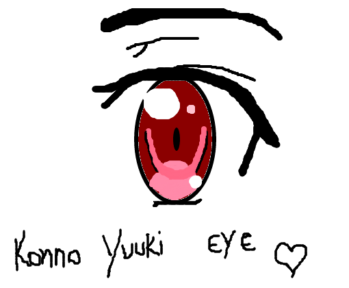 konno yuuki eye