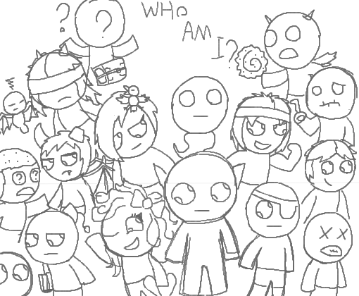 The binding of isaac:Who am I?(sem cor)