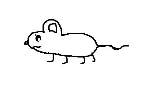 ratazana(coisa feia esse desenho)