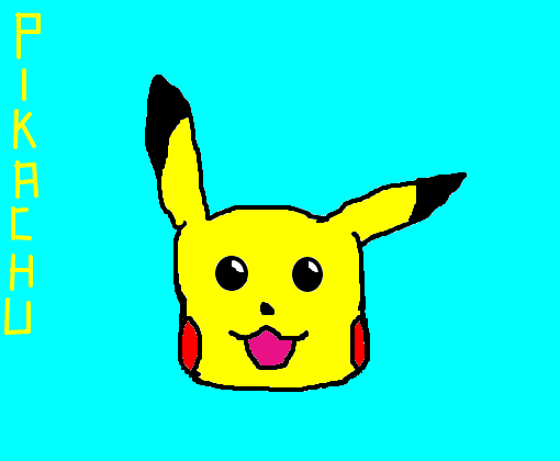 Como desenhar o Pikachu - 5 passos