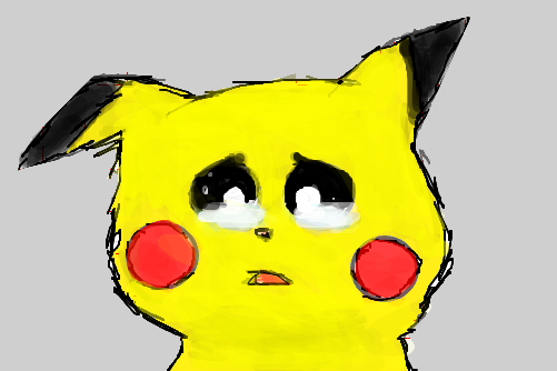Pikachu Apaixonado - Desenho de ludfoca - Gartic
