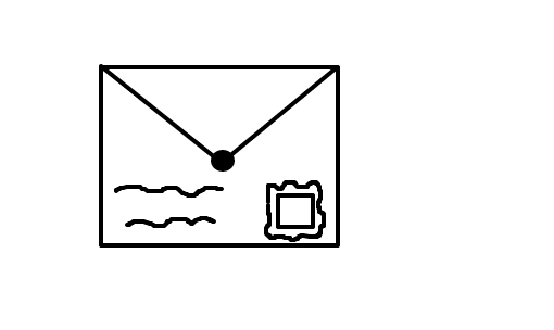 Envelope - Desenho de isahernandes - Gartic