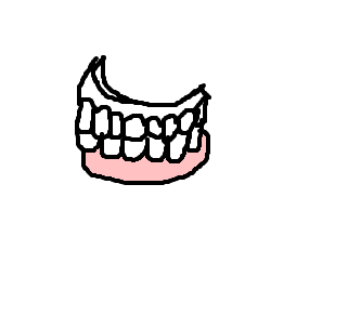 Dente de vampiro - Desenho de hevellyn000 - Gartic