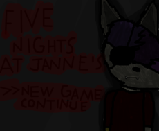 Five Nights At Janne's =V