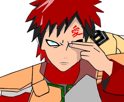 Gaara - Desenho de gabriielsena2 - Gartic