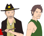 Rick Grimes e Daryl Dixon