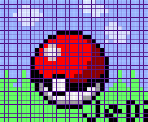 Pokebola pixel