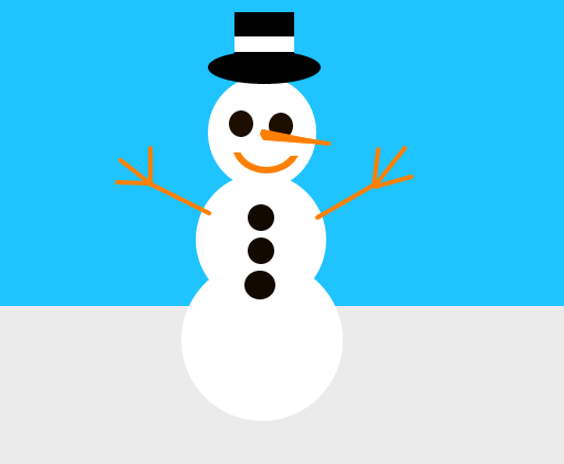 Desenhos de Boneco Neve - Como desenhar Boneco Neve passo a passo