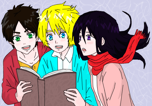 Eren, Armin & Mikasa