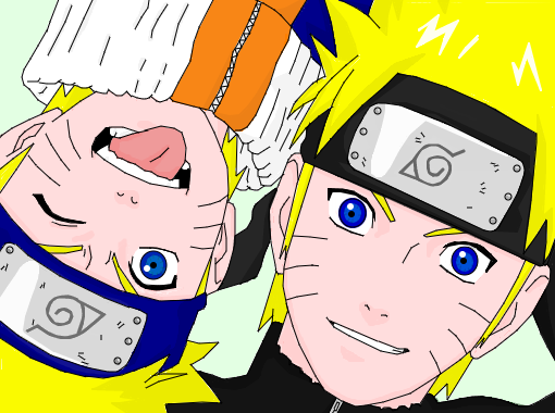 Naruto Clássico & Naruto Shippuden - Desenho de jessykagamer - Gartic