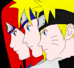 Naruto, Minato & Kushina