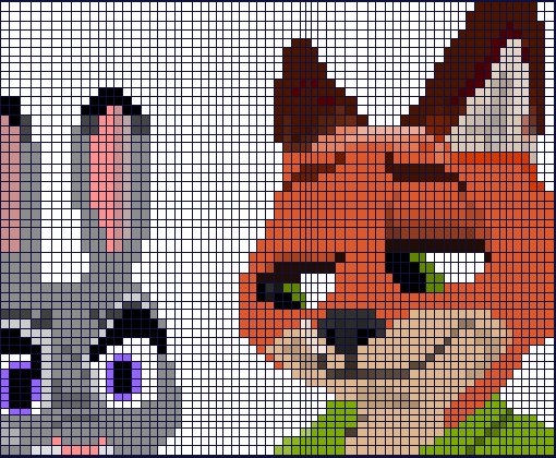 Pixel Zootopia