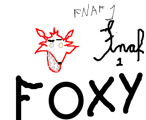 FOXY(meu animatronic favorito)