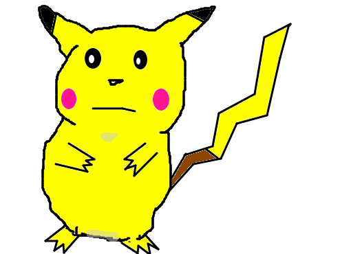 Desenho mal feito de pikachu - Desenho de juc4aq - Gartic