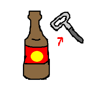 abridor de garrafa