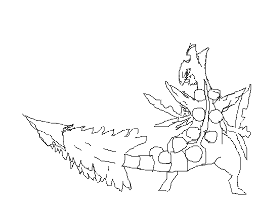Mega Sceptile Pages Coloring Pages