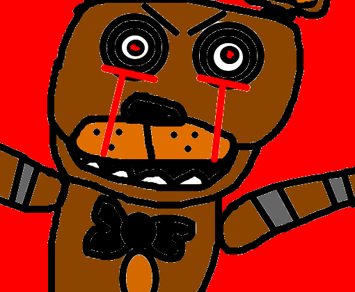 Freddy jumpscare - Desenho de felipe_fnaf - Gartic