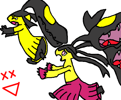 Mawile And Mega Mawile Desenho De Juhan Gartic 