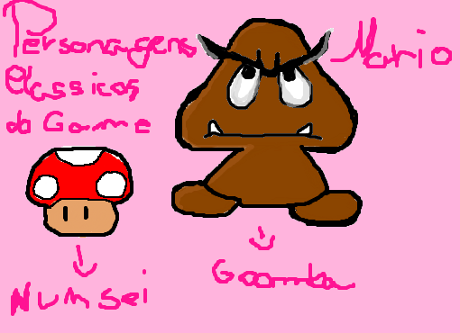 Mario - personagens principais