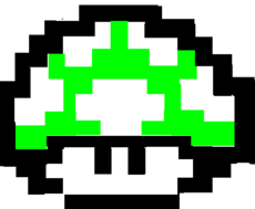 Cogumelo do Mario(verde)