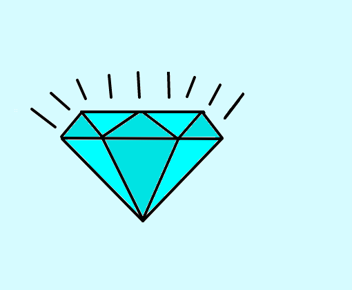 diamante simples - Desenho de nih_s2 - Gartic