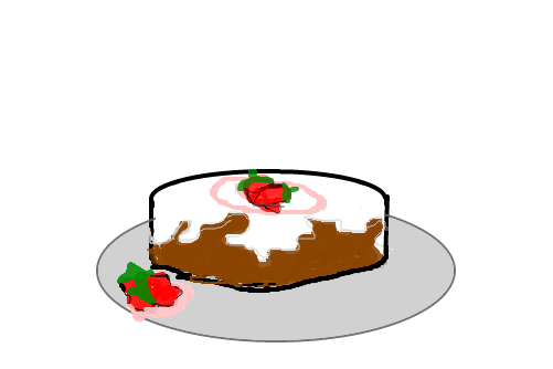 torta de morango